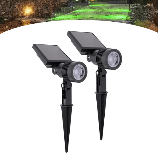 Kit Spot Solar LED Jardim 10W – Iluminação Sustentável