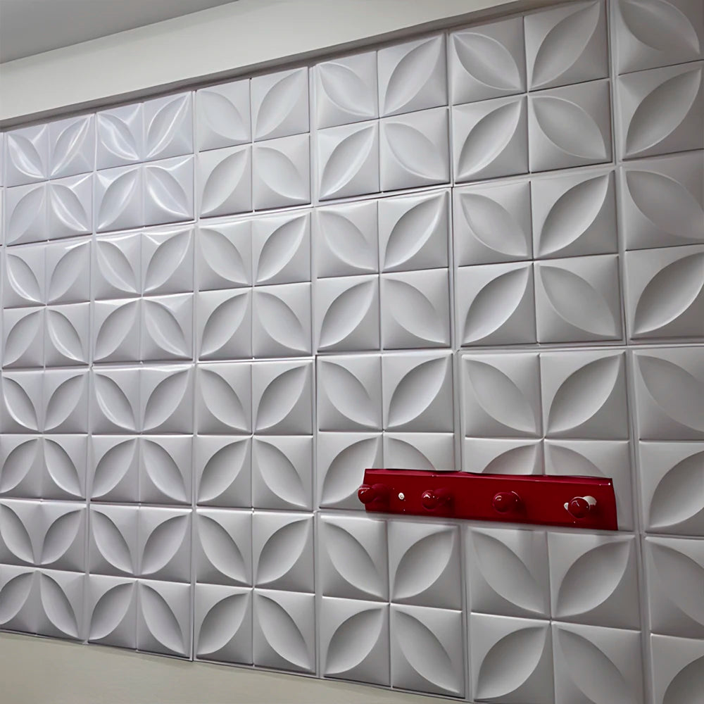 Kit 10 Placas 3D PVC Revestimento Decorativo