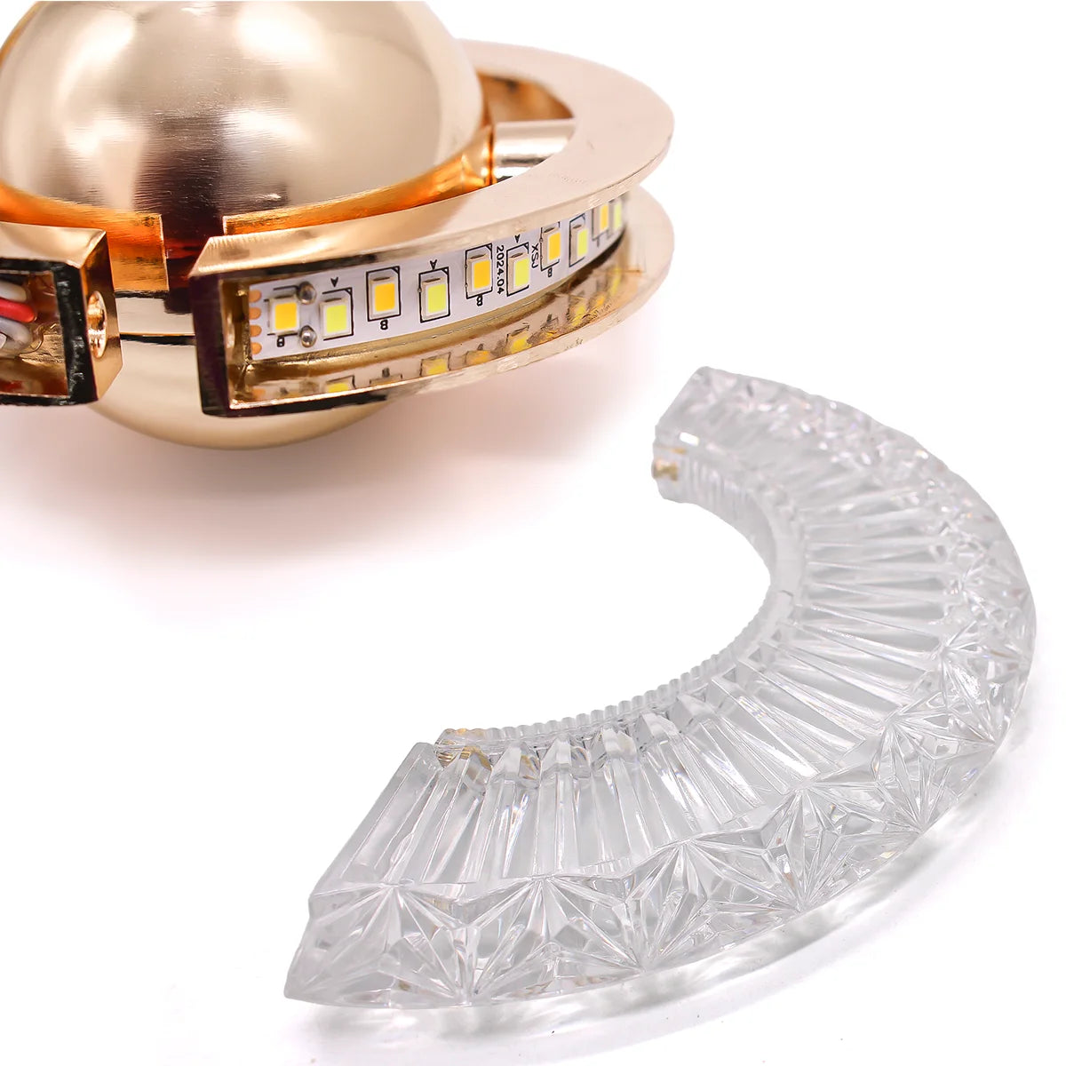 Pendente anel dourado