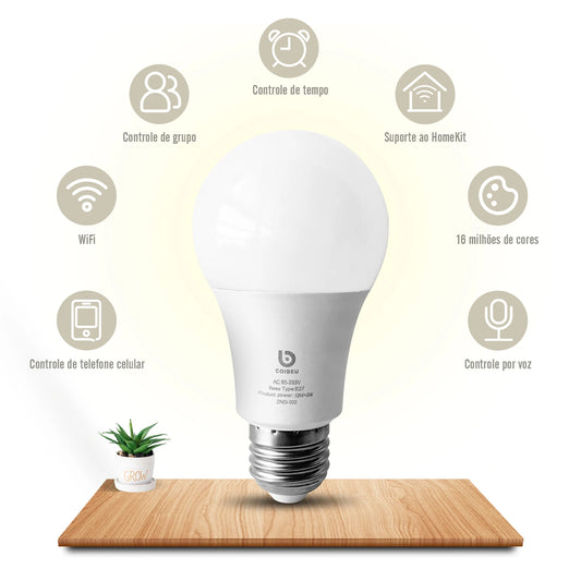 Lâmpada Smart LED  – RGB Multicolor