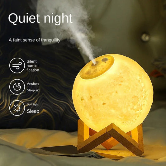 Luminária Lua LED com Suporte